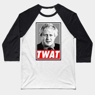 Anti Boris Johnson Baseball T-Shirt